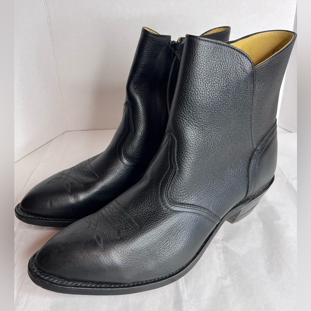 Boulet Men’s Western Dress Boots 13 Wide Style 1863